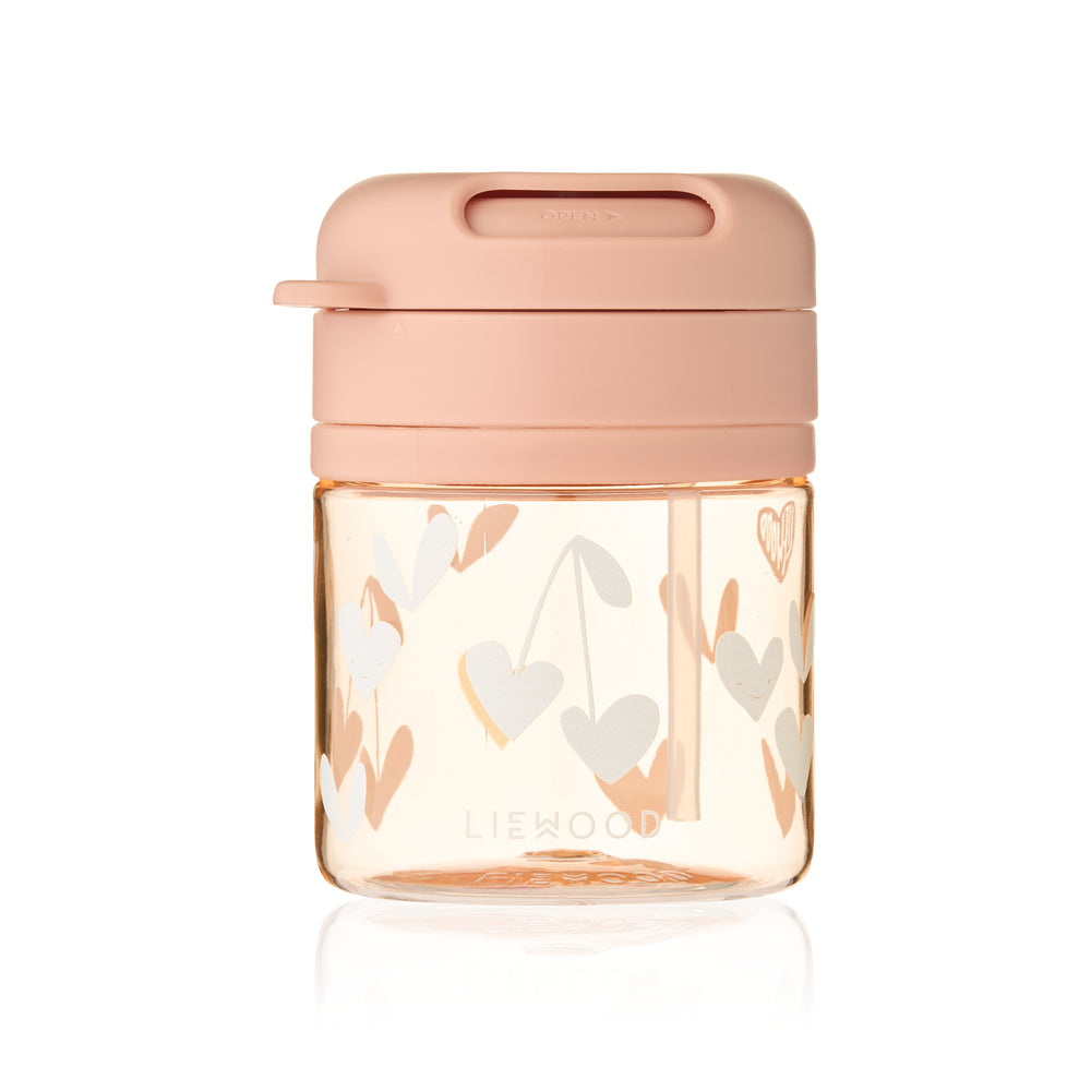 Liewood Pavia Tritan Sugerørskop - Sweethearts / Pale tuscany