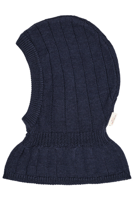 Copenhagen Colors Elefanthue i Merino Rib - Navy