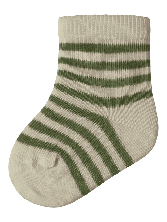Lil Atelier - Rossa Dir Sock - Moss Gray / Cypress