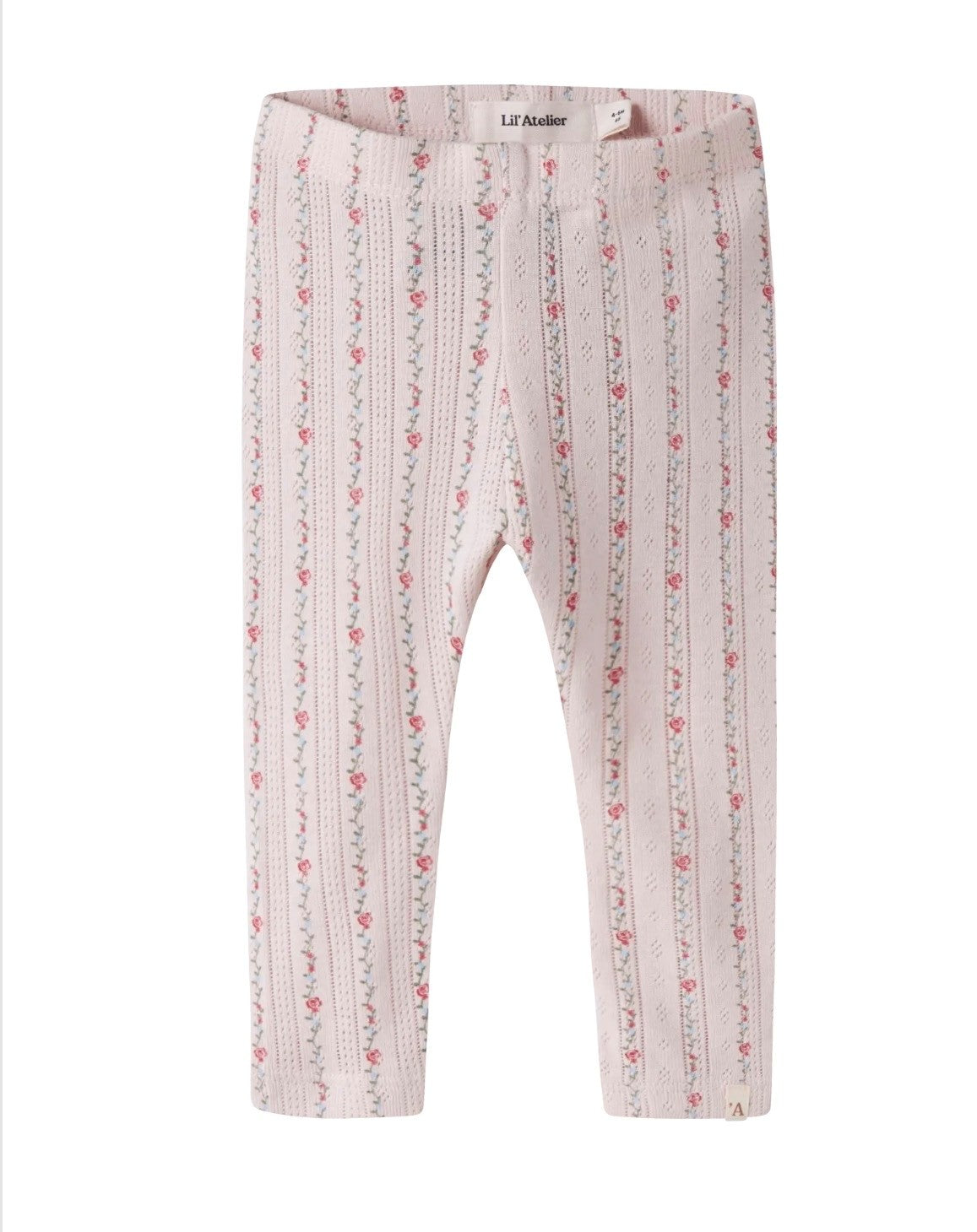 Lil Atelier Rachello - Ria Slim Leggings - Morganite/Flower