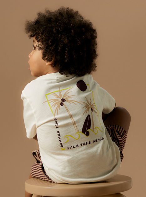 Name It Helix SS Top - Cloud Dancer