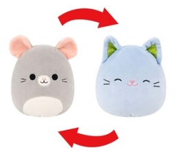 Squishmallows - Flip A Mallow Misty and Jiovanne 13 cm
