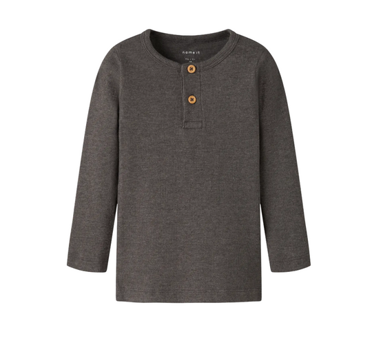 Name It Kab Ls Shirt Noos - Delicioso Melange