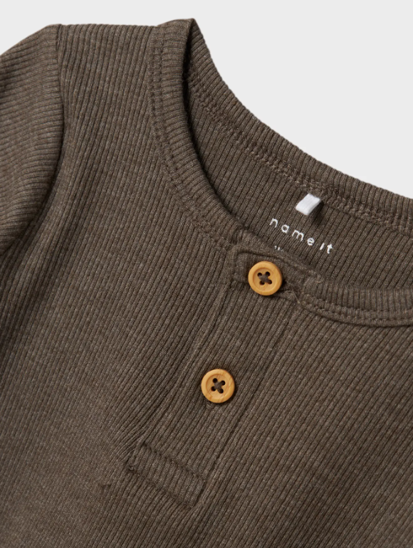 Name It Kab Ls Shirt Noos - Bungee Cord Melange