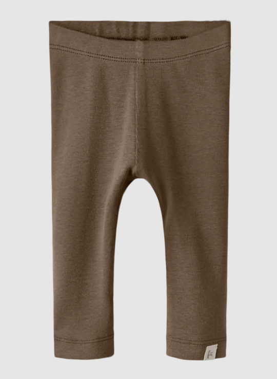 Lil Atelier Gayo Slim Leggings - Shitake