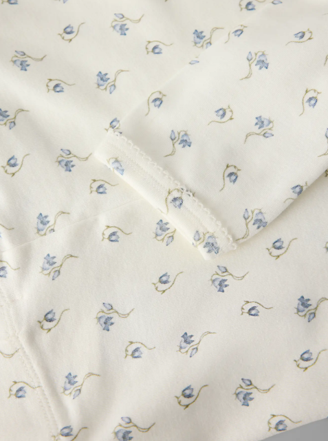 Lil Atelier Gayo Sag Slim Leggings - Coconut Milk/Bell Flower