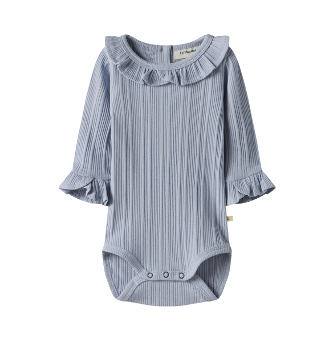 Lil Atelier Tansy Slim Body - Zen Blue