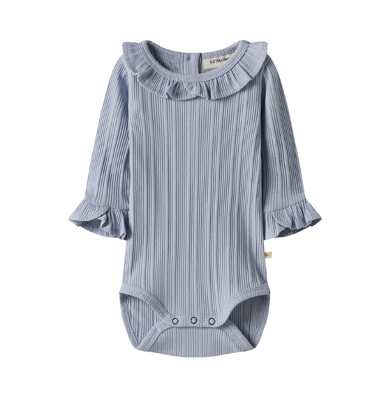 Lil Atelier Tansy Slim Body - Zen Blue