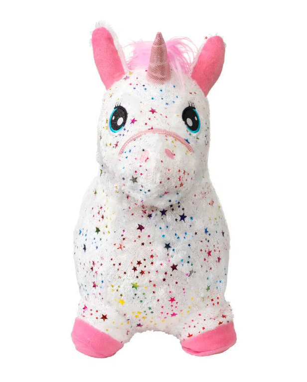 DR - Hoppe Dyr - Enhjørning med pink hår