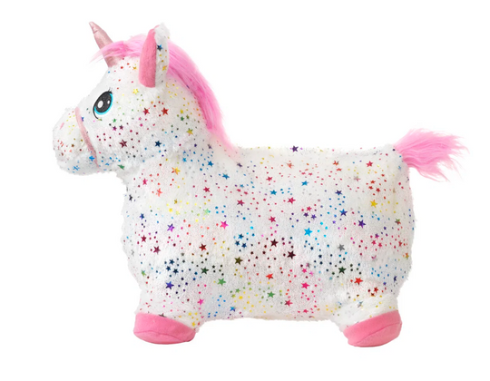 DR - Hoppe Dyr - Enhjørning med pink hår