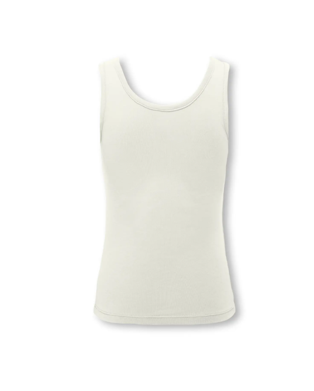 Only Mini Lola Tank Top - Cloud Dancer