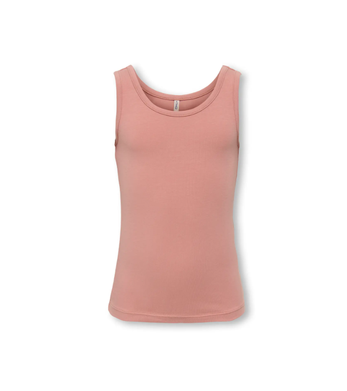 Only Mini Lola Tank Top - Ash Rose