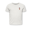 Only Mini Vega Life SS emb Tee - Cloud Dancer EMB Ice Cream