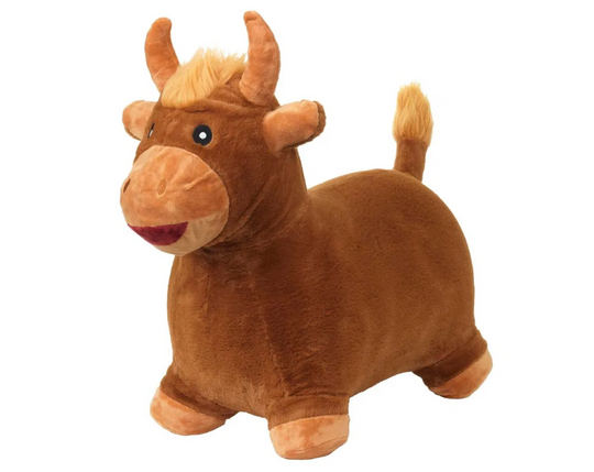 KREA Hoppe Dyr - Ko, brun