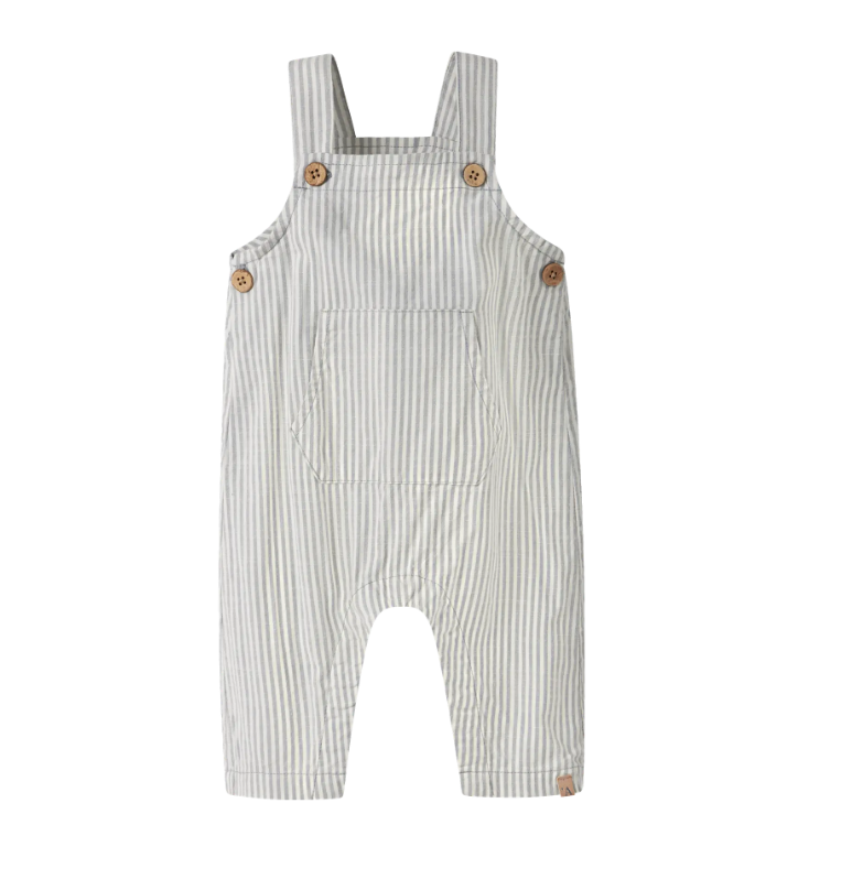 Lil Atelier Darko Loose Overall - Coconut Milk