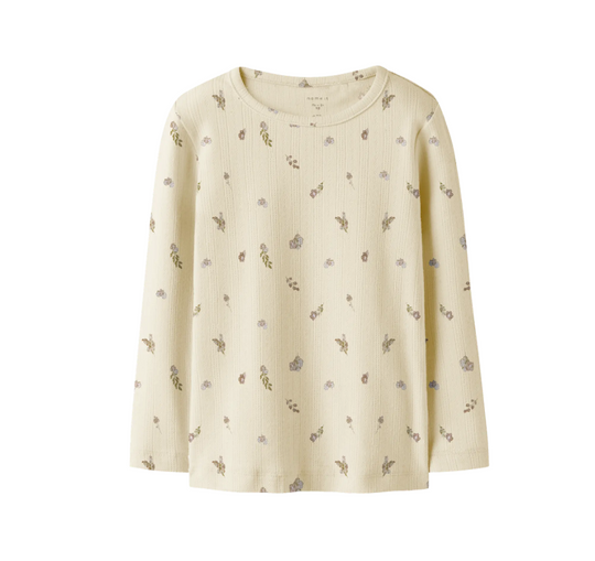 Name It Dortheas LS Slim Top - Pear Sorbet