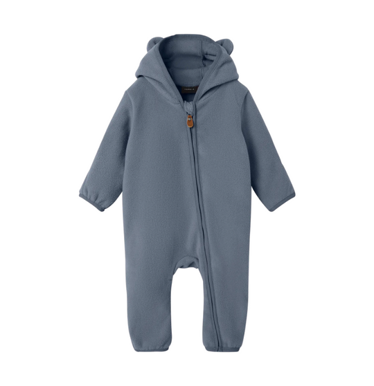 Name It Meeko Suit Solid - Flint Stone