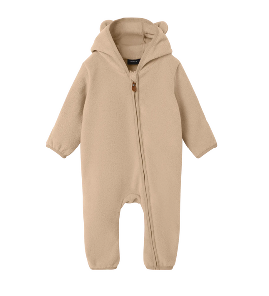 Name It Meeko Suit Solid - Silver Mink