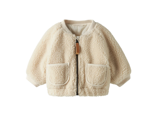 Lil Atelier Lajo Bomber Jakke - Turtledove/Swan