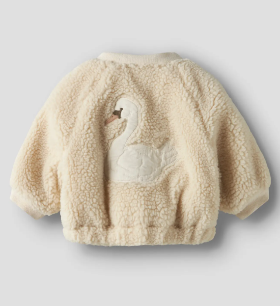 Lil Atelier Lajo Bomber Jakke - Turtledove/Swan