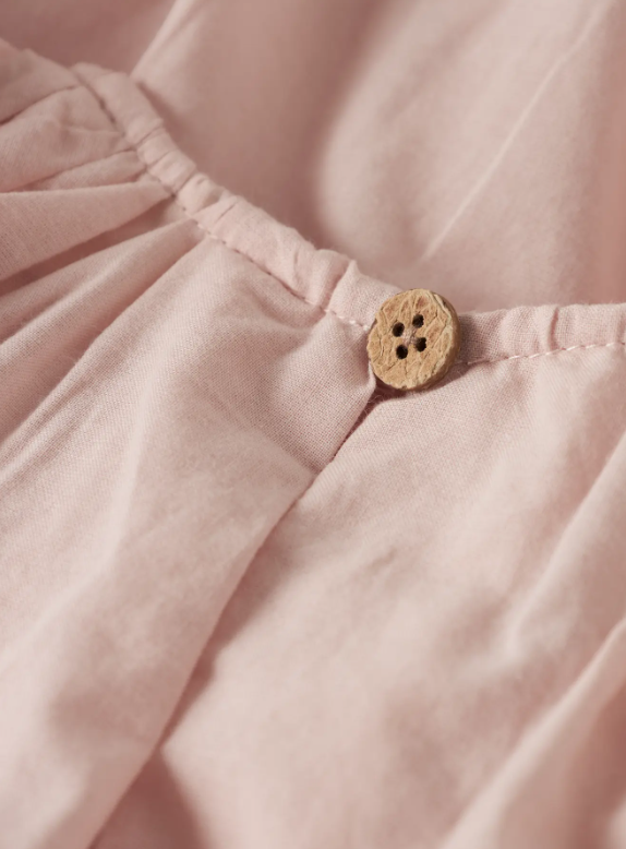 Lil Atelier Dayna SS Loose Shirt - Peach Whip