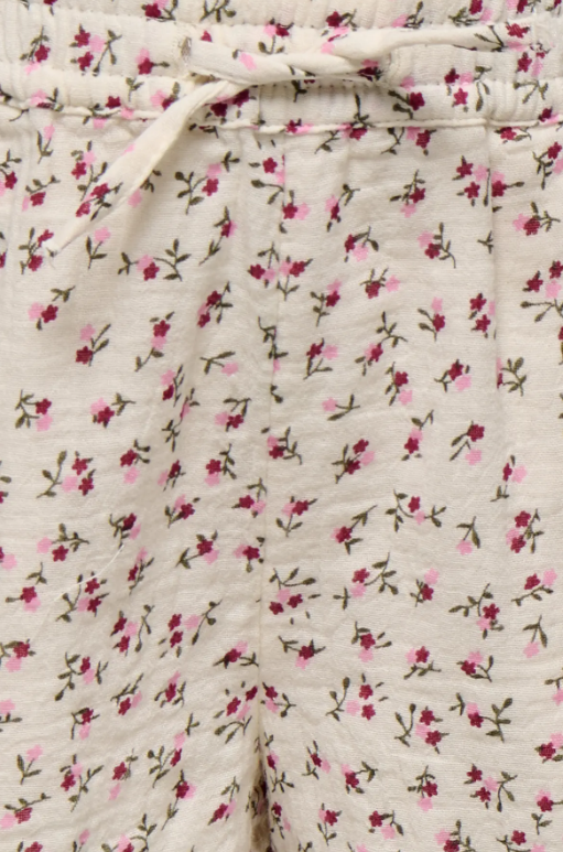 Only Mini Thyra Life Shorts - Tofu Ditsy Flower