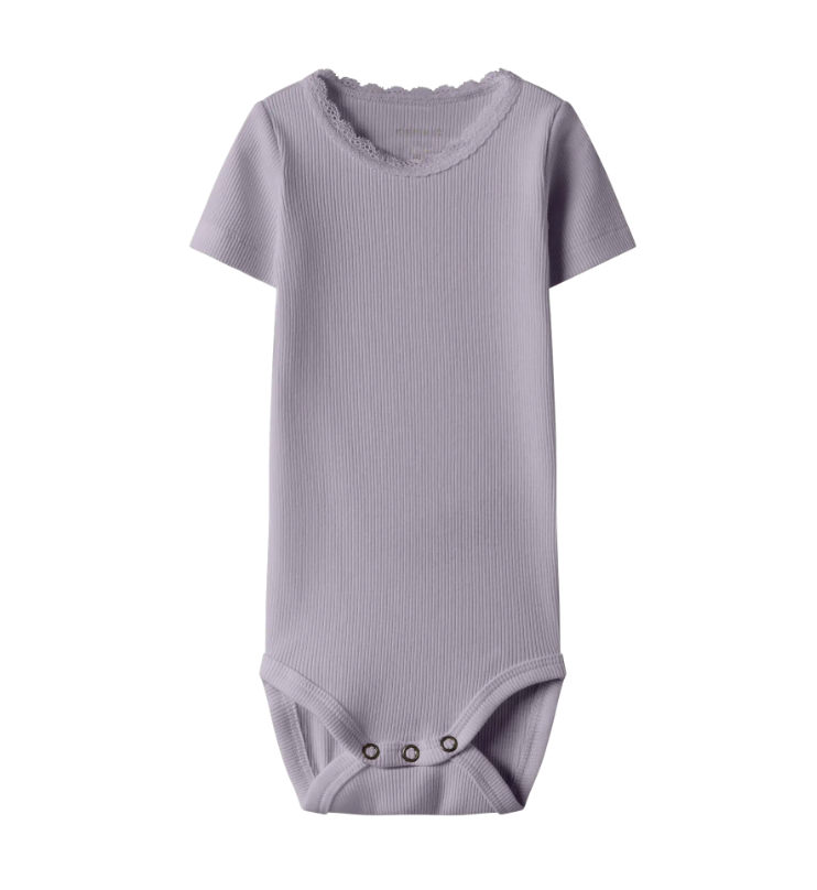 Name It Kab SS Body Noos - Lavender Gray