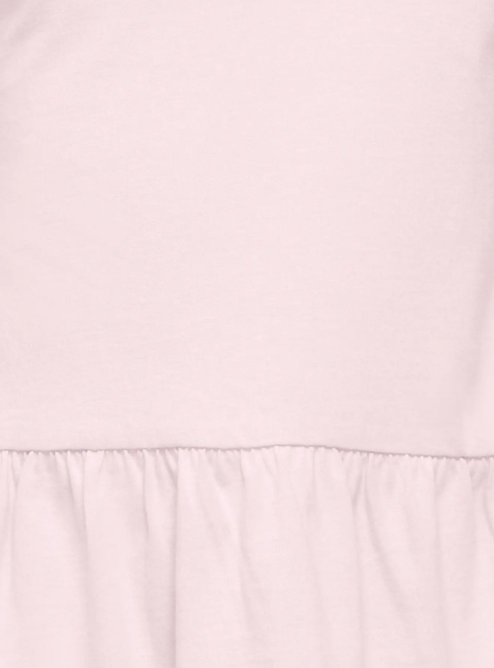 Only Mini Maiken Life SS Dress -  Barely Pink/Bear