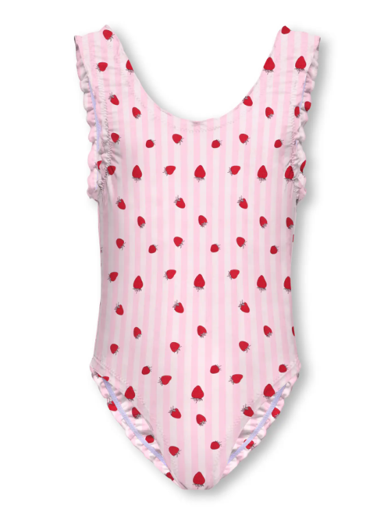 Only Mini Summer Life Swimsuit - Romance Rose Strawberry