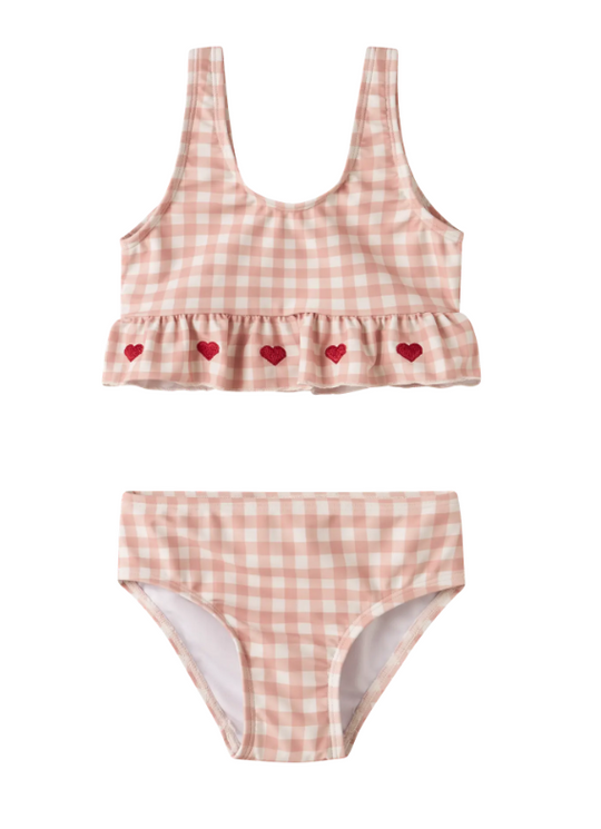 Lil Atelier Finley Swim Sæt - Misty Rose