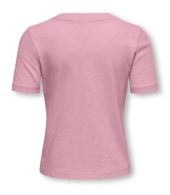 Only Mini Beate SS Tee - Romance Rose Strawberry