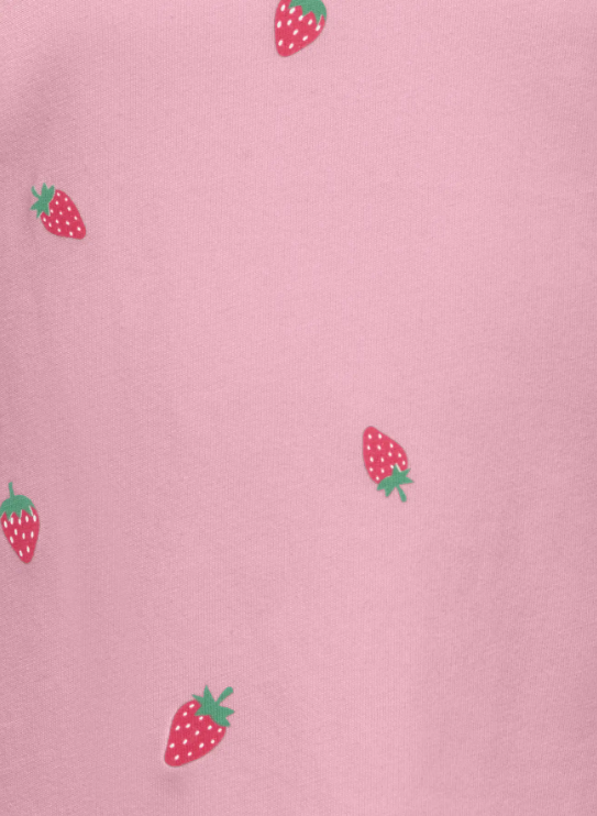 Only Mini Beate SS Tee - Romance Rose Strawberry