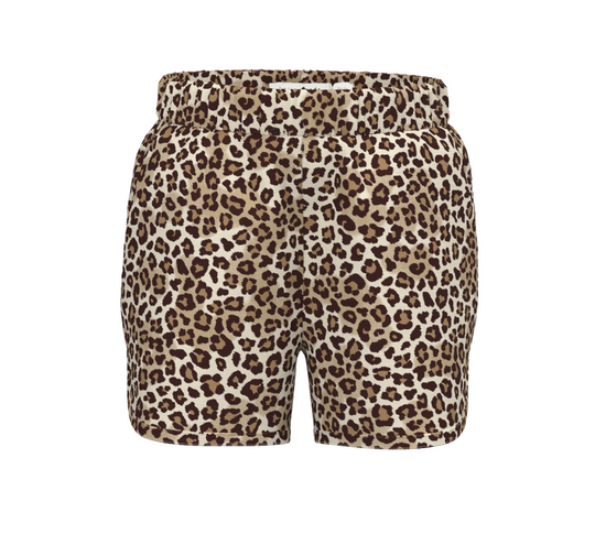 Name It Vinaya Shorts - Turtledove/Leopard