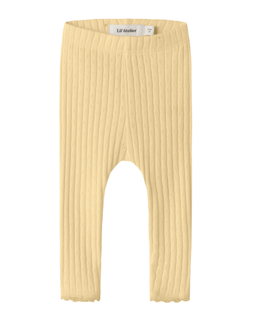 Lil Atelier Haldis Slim Leggings - Sunlight
