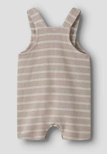 Name It Helmut Sweat Shorts Overall - Chateau Gray