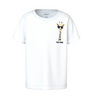 Name It Vux - SS Reg Top - Bright White/Giraffe
