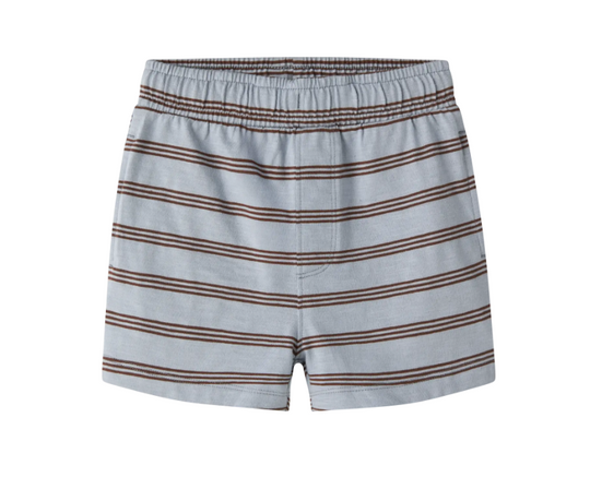 Name It Voby - Sweat Shorts - Blue Fog/Chestnut