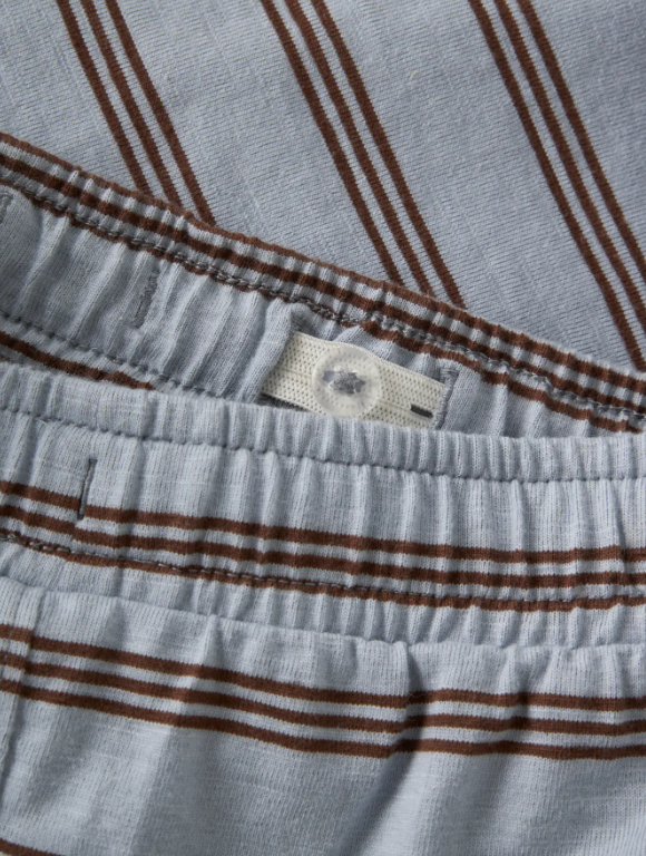 Name It Voby - Sweat Shorts - Blue Fog/Chestnut