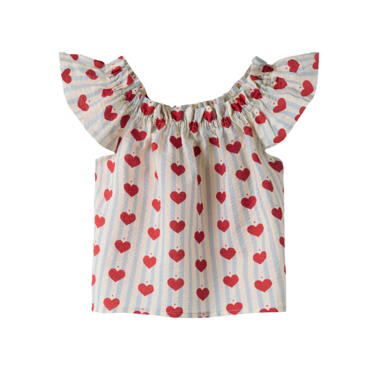 Name It Hulla - SS Top - Pearl Blue