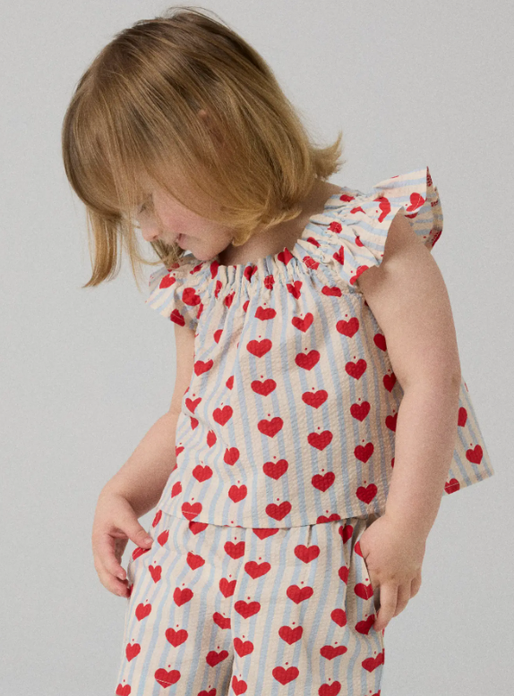 Name It Hulla - SS Top - Pearl Blue