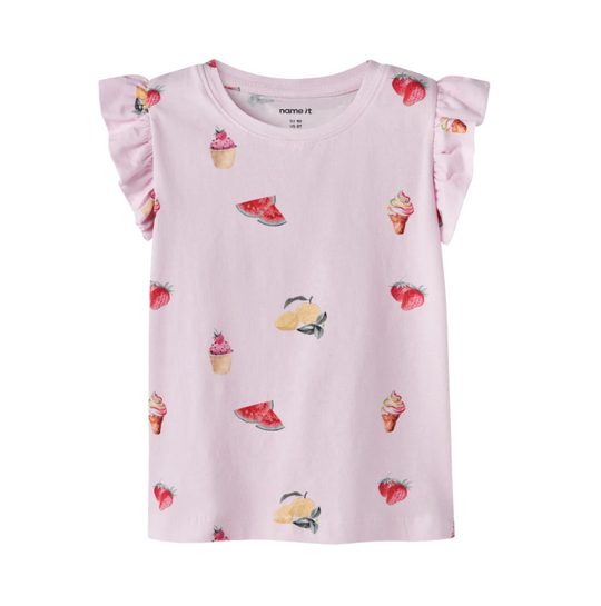 Name It Joviner - SS Top - Cradle Pink