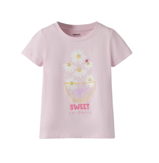 Name It Joline - SS Top - Cradle Pink