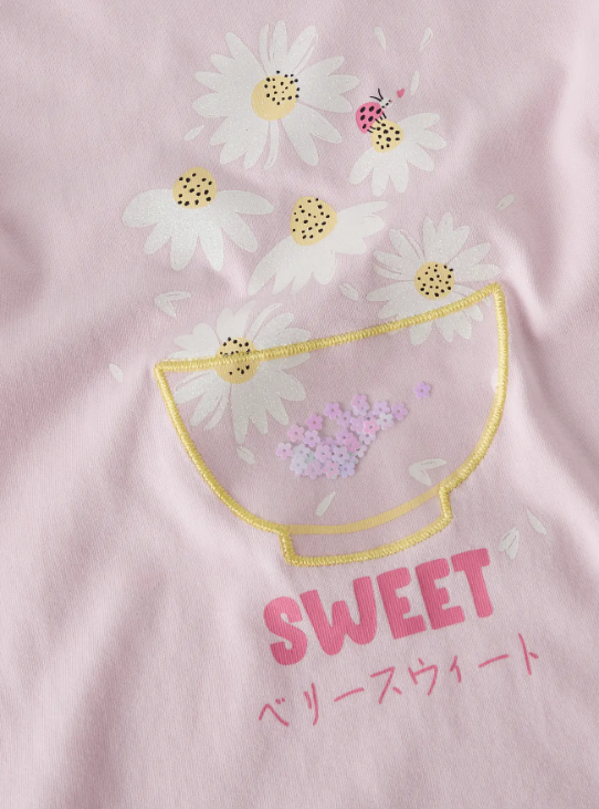 Name It Joline - SS Top - Cradle Pink
