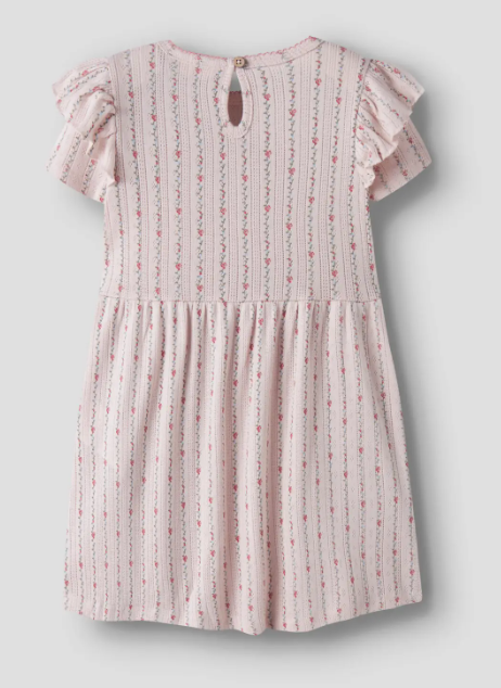 Lil Atelier Rachello - Duna SS Dress - Morganite/Flower