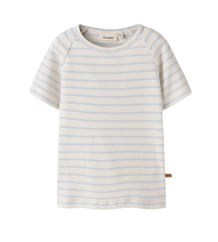 Lil Atelier Geo - Anc SS Top - Coconut Milk/Plein Air