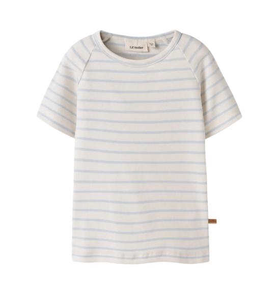 Lil Atelier Geo - Anc SS Top - Coconut Milk/Plein Air
