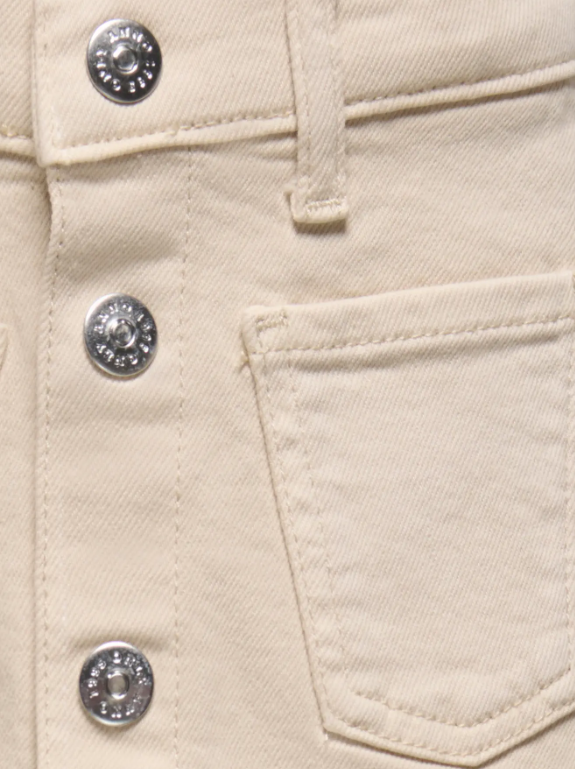 Only Mini Amazing - Col Skirt Tai Denim - Oatmeal