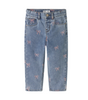 Name It Bella - Mom Shaped Jeans NOOS - Medium Blue Denim/Bow