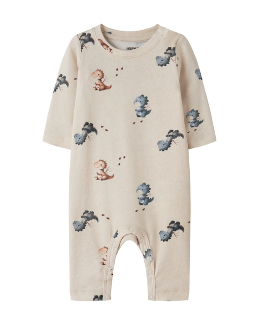 Name It Karlos - LS Bodysuit - Peyote Melange