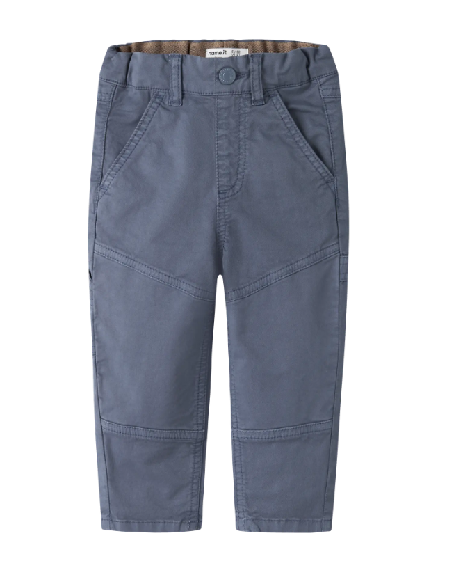 Name It Ben - Tap Twill Pants - Vintage Indigo